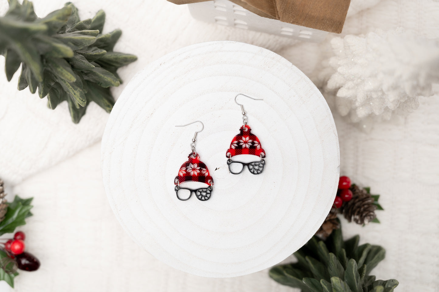 Christmas Story Earrings - Classic Christmas Movie Jewelry - Fun Holiday Earrings