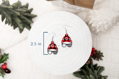 Christmas Story Earrings - Classic Christmas Movie Jewelry - Fun Holiday Earrings