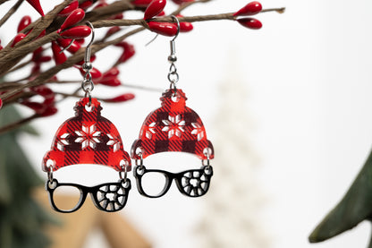 Christmas Story Earrings - Classic Christmas Movie Jewelry - Fun Holiday Earrings