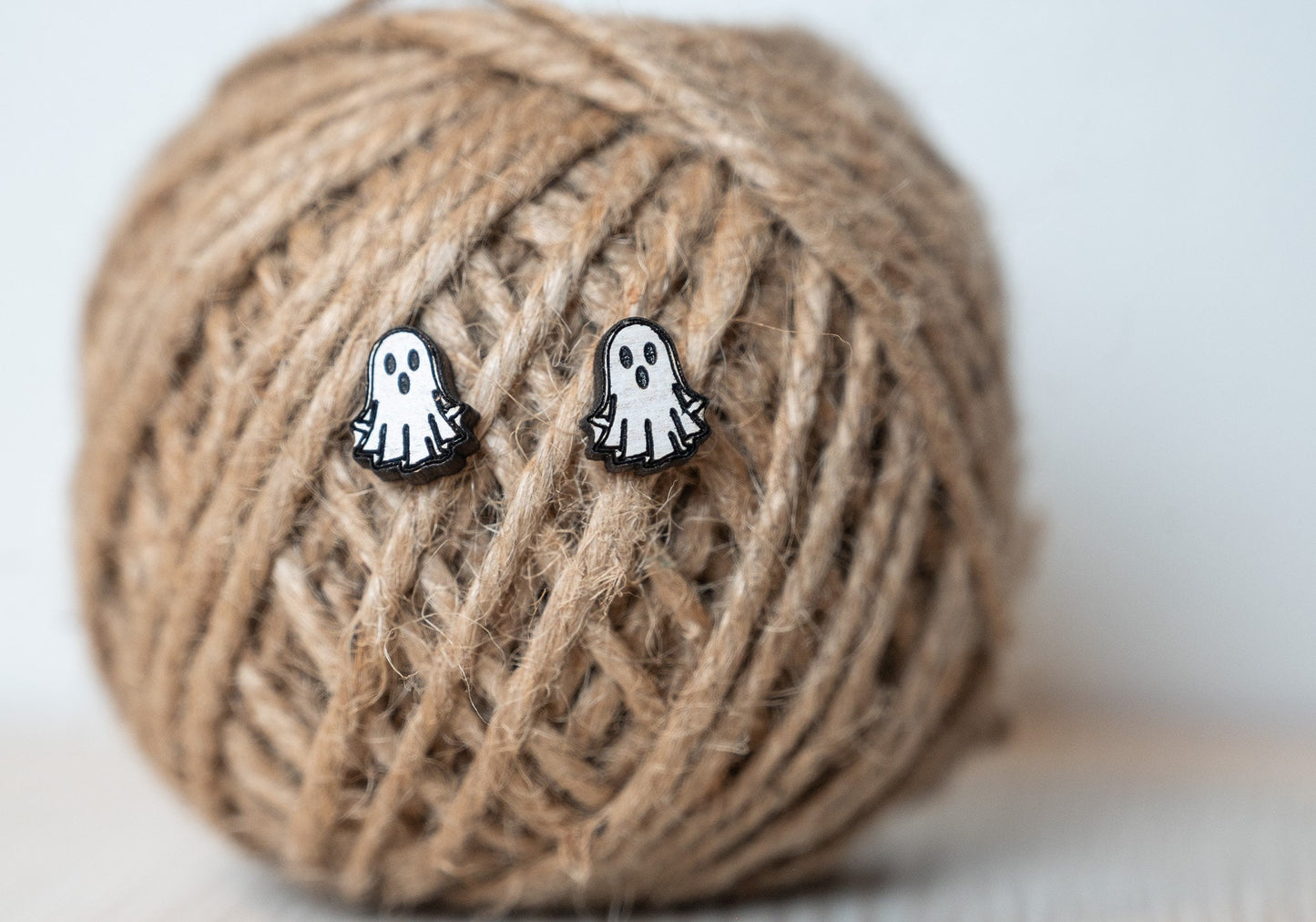 Ghost Studs for Halloween - Ghost Studs for Kids - Cute Ghost Earrings