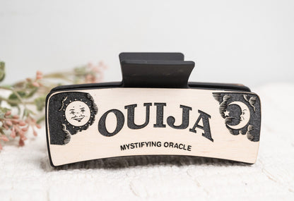 Ouija Board Hair Clip - Halloween Hair Clip - Gothic Hair Clip - Creepy Hair Accessories