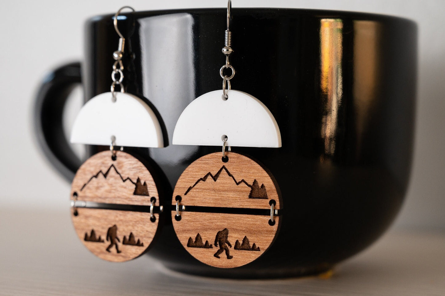 Bigfoot Earrings